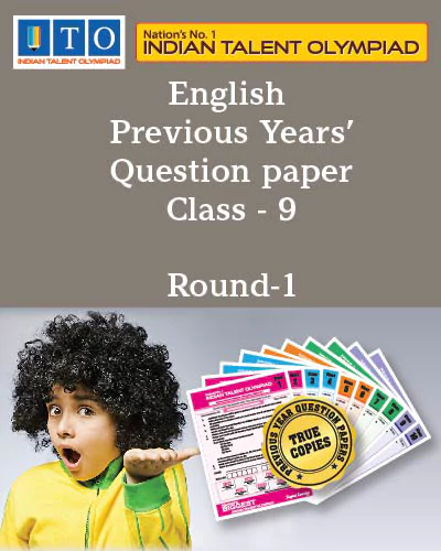 EIO English Olympiad Previous Year Question Paper Class 9
